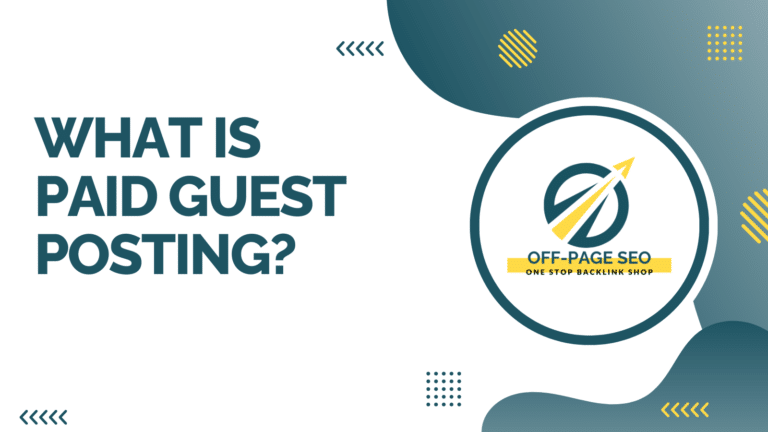 Paid Guest Posting