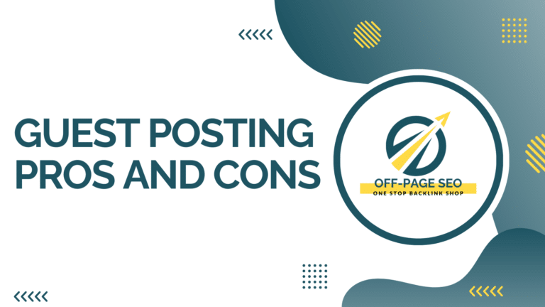 Guest Posting Pros And Cons